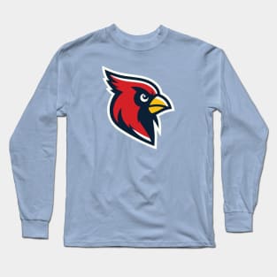 Cardinal Mascot Baseball T-Shirt for Fans! Long Sleeve T-Shirt